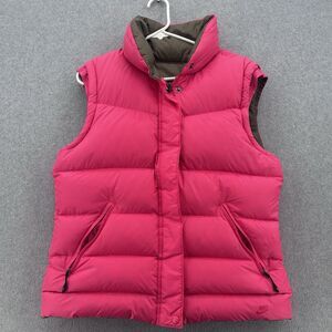 Nike Reversible Pink Down 550 Filled Puffer Vest Size Large 12-14